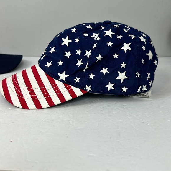New American Flag Hats Set of 2 - Picture 3 of 6